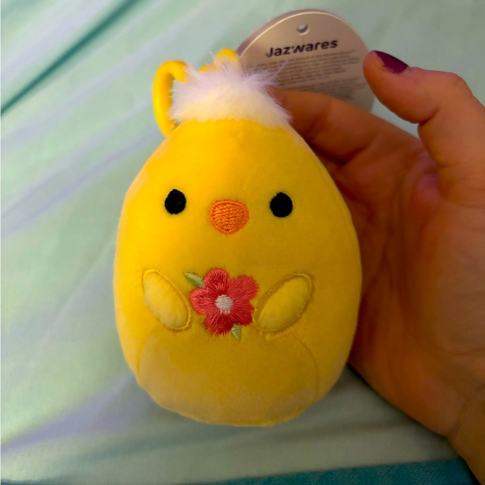 Triston the Chic Easter Squishmallow Clip